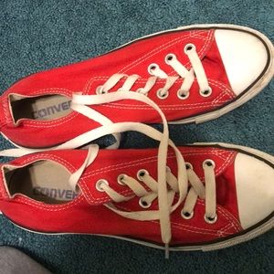 Red converse